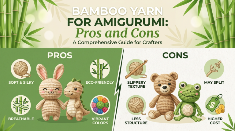 Bamboo Yarn for Amigurumi: Pros and Cons
