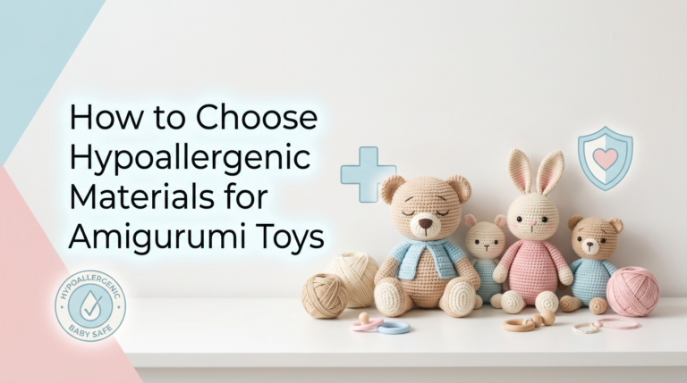 How to Choose Hypoallergenic Materials for Amigurumi Toys