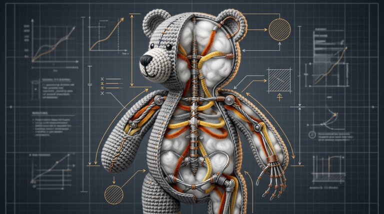 How to Build Internal Structures for Large Amigurumi