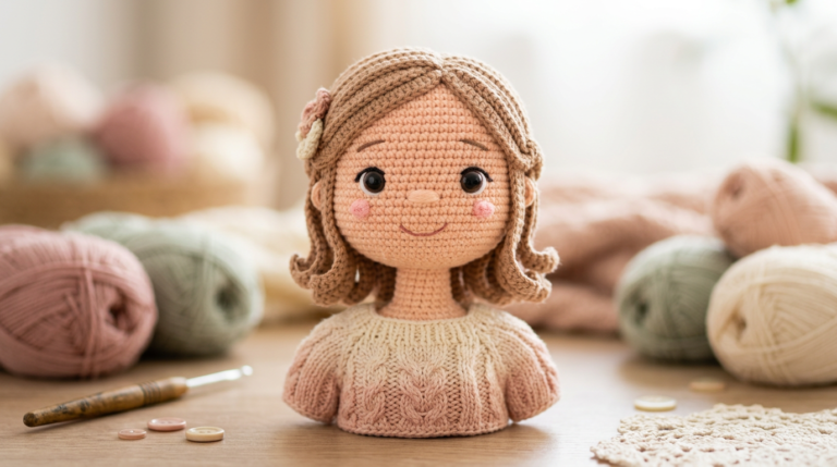 How to Prevent Wobbly Heads in Amigurumi Dolls
