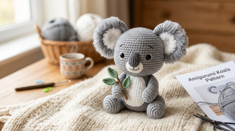 Free Amigurumi Koala Pattern With Easy Instructions