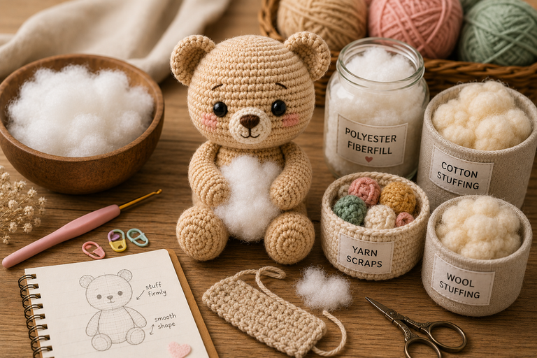How to Choose the Right Stuffing for Amigurumi Toys