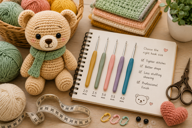 Best Crochet Hook Size for Amigurumi: Complete Guide