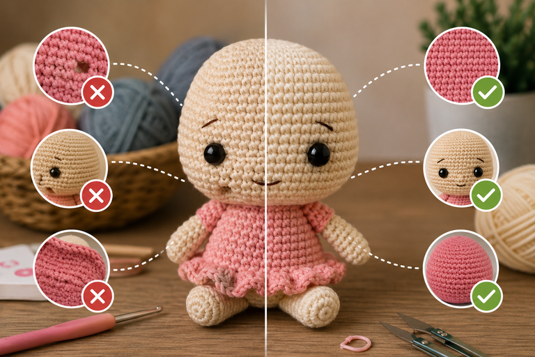 Why Does My Amigurumi Look Uneven? Common Mistakes and Fixes