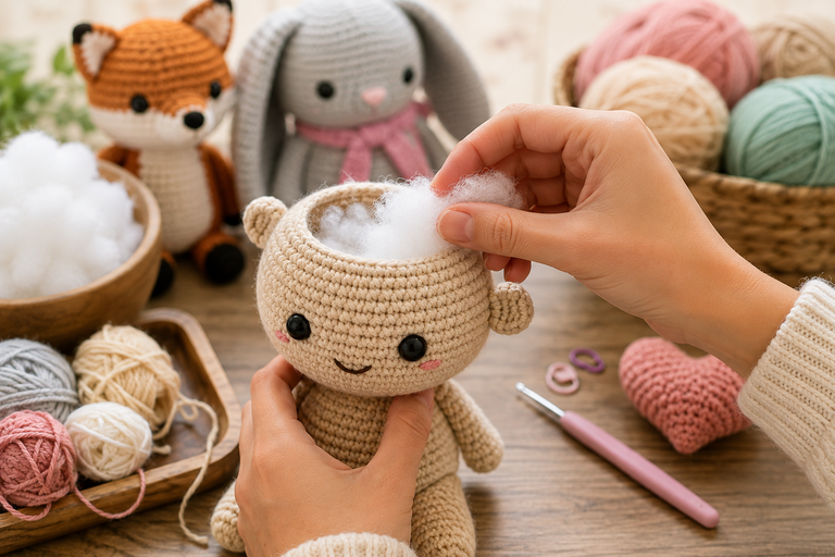 How to Stuff Amigurumi Without Lumps or Uneven Shapes